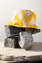 Lengua Bucket Hat Yellow/Blue