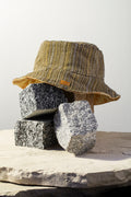 Lengua Bucket Hat Striped/Ochre